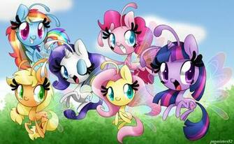 Mlp Mane Wallpaper Breezies By