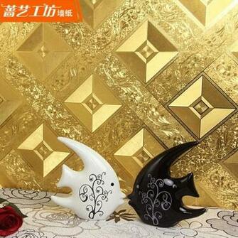 Gold Foil Wallpaper Res Online Shopping On