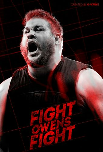 Kevin Owens Fight By Gfxwwe
