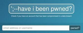 Have You Been Hacked Check If Email Id Username Or Password Are