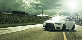 Mitsubishi Lancer Evolution X Car Wallpaper HD