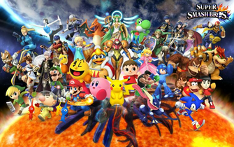 Smash Bros Wiiu 3ds Wallpaper By Roydgriffin Customization
