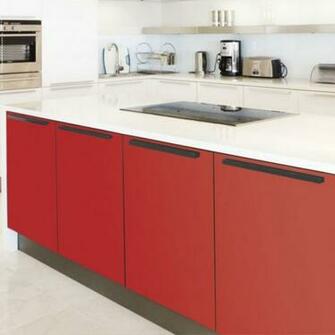 Sticky Back Plastic Pearl High Glossy Metal Powder Red Wallpaper