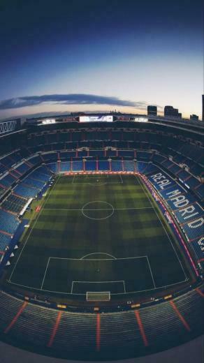 Santiago Bernabeu Wally Real Madrid Players