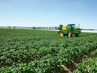 Showing Passion For Agriculture With John Deere Computer Wallpaper