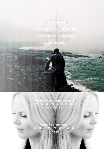 Once Upon A Time Image Emma And Hook Wallpaper