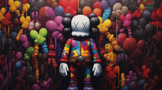 Artistic Kaws HD Wallpaper By Patrika
