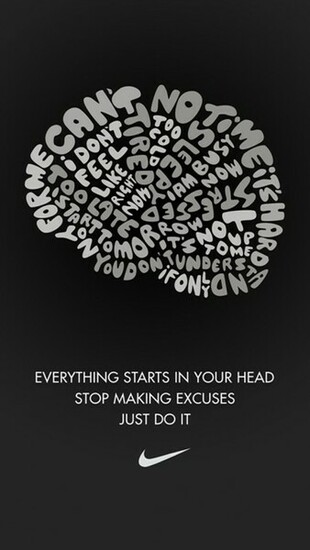 Black Nike Just Do It iPhone Wallpaper Tags Logo