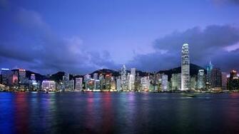 Cityscape Skyline Architecture Buildings Light Wallpaper Background