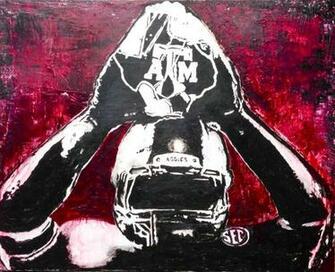 Aggie Football Texas A M Art