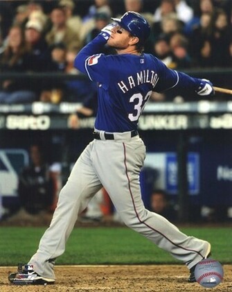 Josh Hamilton On Action Buy Cheap Sports Posters