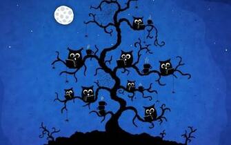 Halloween Owl Wallpaper Top Background