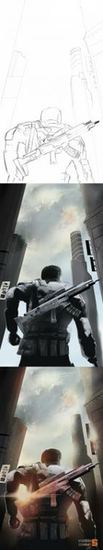 Modern Combat Blackout Step By Iresarts On