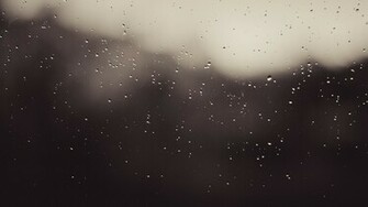 Rainy Window Wallpaper