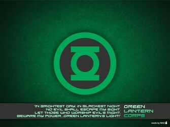 Green Lantern Corps Oath Wallpaper
