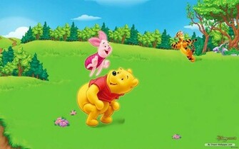 Cartoon Winnie The Pooh Wallpaper