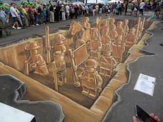 Street Art 3d Leon Keer Ruben Poncia Remko Van Schaik And Peter