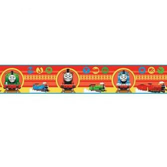 Thomas The Tank Engine And Friends Childrens Kids Wallpaper Border