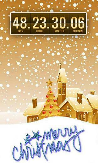 Christmas Countdown Live Wallpaper For Android