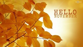 November Wallpaper