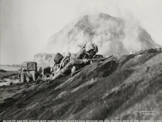 Iwo Jima War Wallpaper Poster Desktop