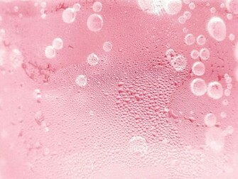 Pink Champagne Bubbles Background
