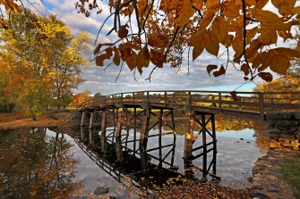 New England Autumn Wallpaper