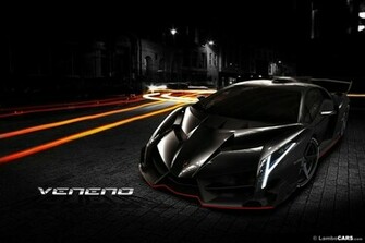 Black Lamborghini Veneno Wallpaper Jpg