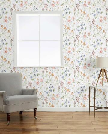 Wild Meadow Sienna Wallpaper Childrens Room Decor Home