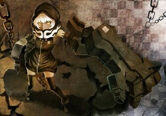 Strength Black Rock Shooter Wallpaper