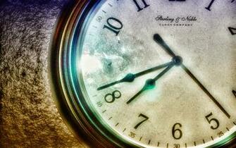 Simple Clock Wallpaper Stock Photos