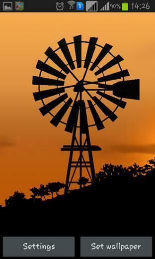 Live Wallpaper Windmill By Pix