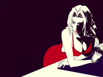 Bleach Matsumoto Rangiku Red Dress Wallpaper Hq
