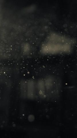 Dark Bubble Bokeh Rain Drops Flare Outside iPhone Wallpaper
