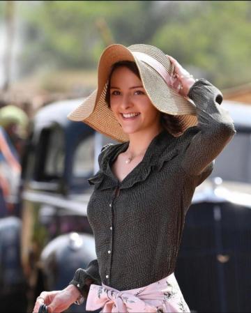 Rrr Movie Actress Olivia Morris Photos Filmibeat