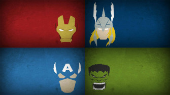 Grid Avengers Art 4k Marvel iPhone Wallpaper