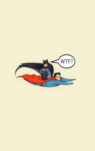 Batman Flying With Superman iPhone Wallpaper HD Iwallpaper