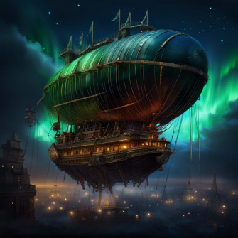 Airship Ai Generated Artwork Nightcafe Creator