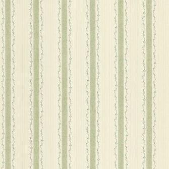 Waverly Country Stripe Wallpaper Green
