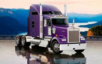 Trailer Kenworth W900l Monstruos En La Carretera Imagenes Para