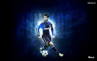 Cristiano Ronaldo About To Kick Ball