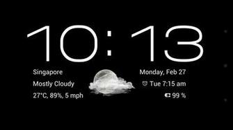 Free download Analog clock as application live wallpaper and widget Use