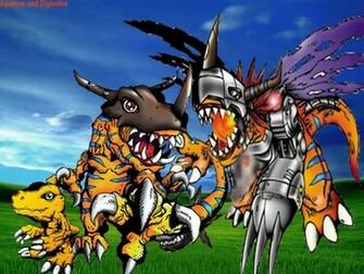 Agumon And Digivolve By Digifield07
