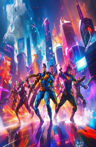 3d Super Heroes Wallpaper