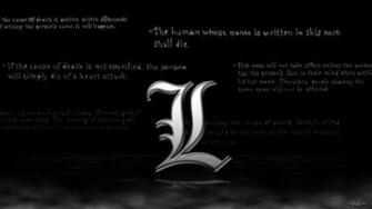 Death Note Anime Manga Full HD Desktop Wallpaper