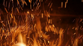 Png Blazing Fire Flames Sparkles Sparks Background
