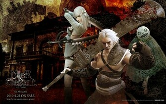 Aquamarine Nier Replicant Gestalt Renders And Official Wallpaper
