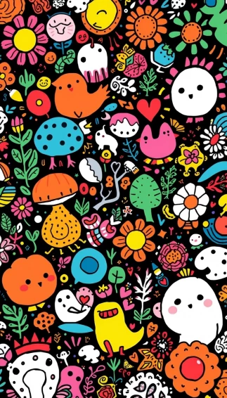 Doodle Art Wallpaper