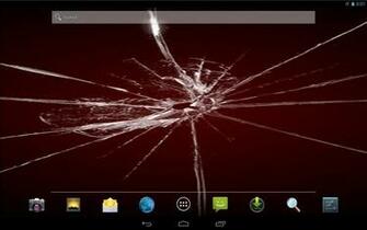 Cracked Screen Live Wallpaper Screenshot