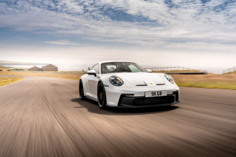 White Porsche Gt3 Pdk